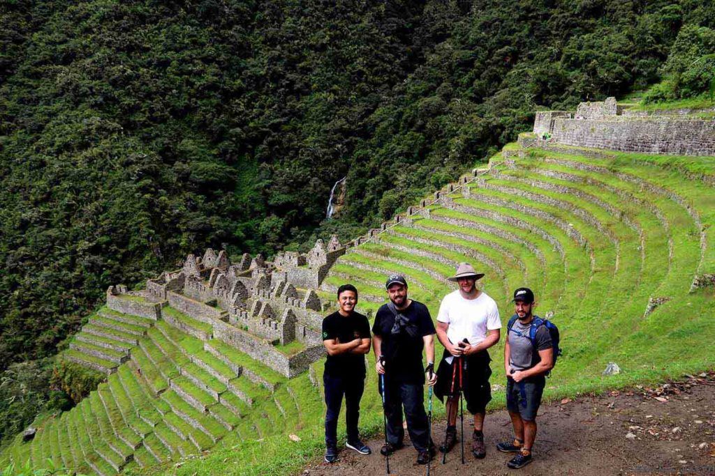 Wiñay Wayna City in the inka trail classic