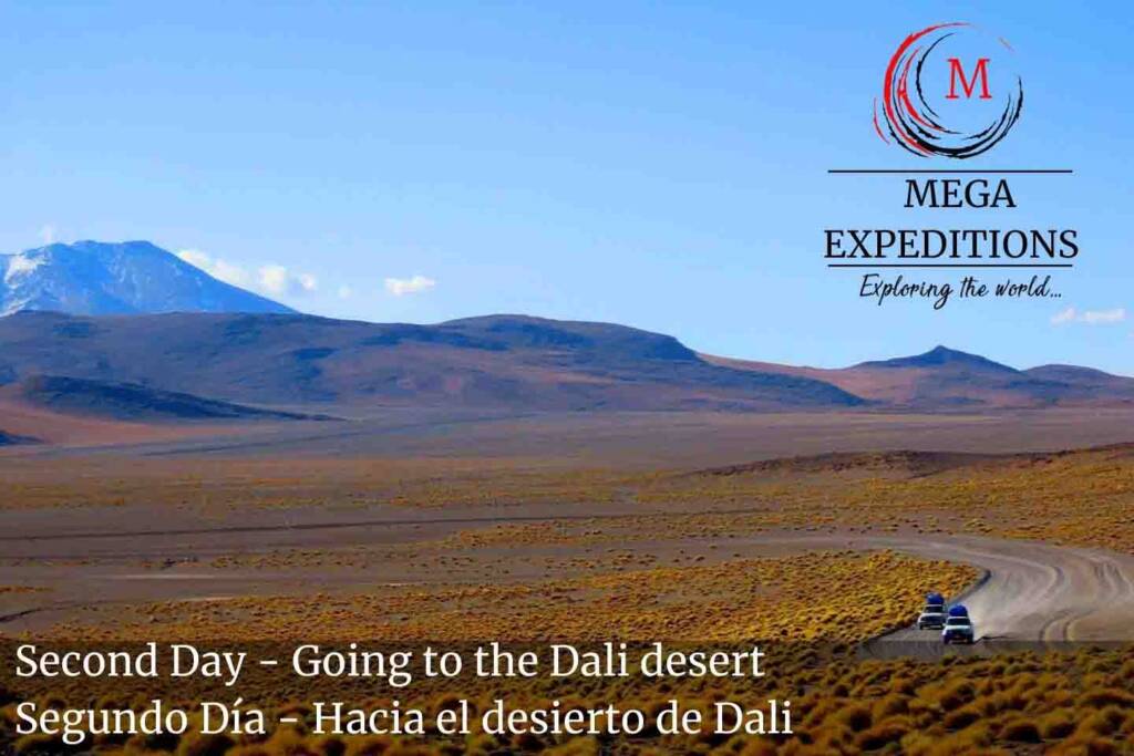 Second Day - Going to the Dali desert in uyuni salt flat 